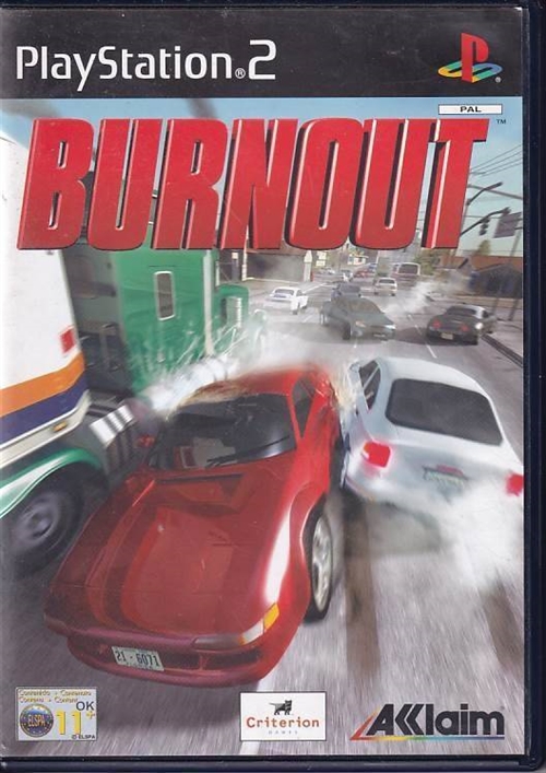 Burnout - Platinum - PS2 (B Grade) (Genbrug)